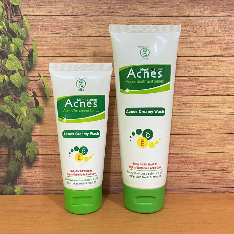 ACNES CREAMY WASH VIT C, VIT E 100 gr