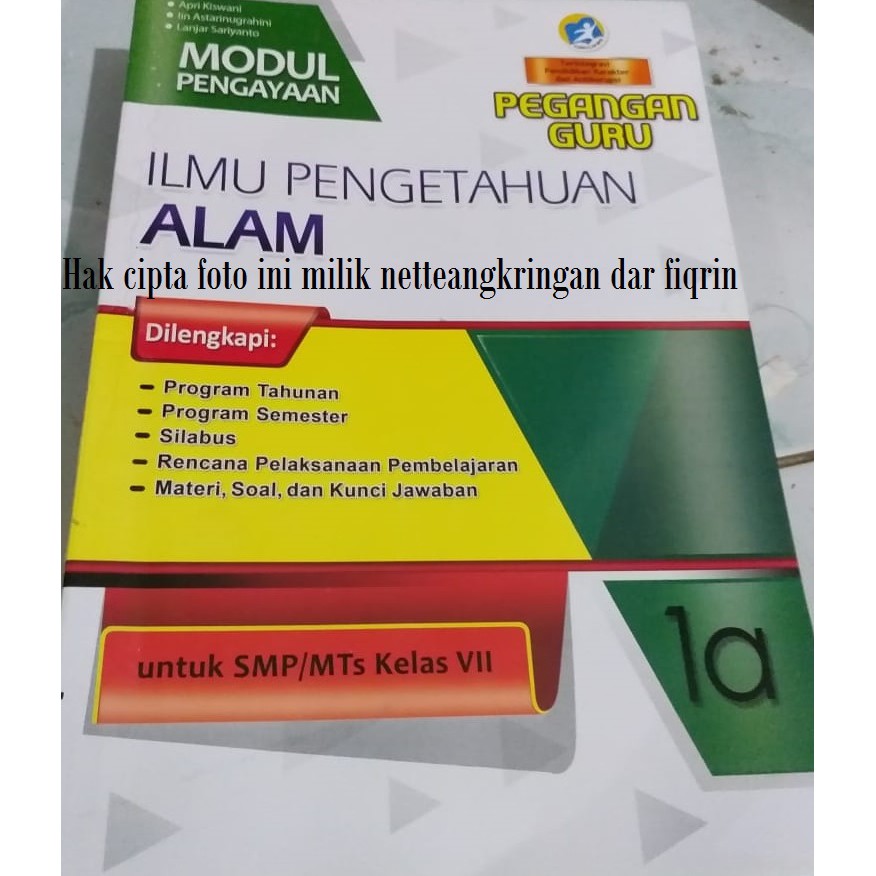 Buku Pegangan Guru SMP MTs kelas 7 8 9 K13 IPA Semester 1 k13 revisi 2017 kelas 7 8 rev 2018