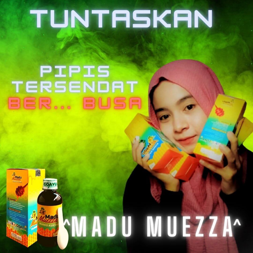 MADU KUMIS KUCING MUEZZA / KUMIS KUCING / OBAT GINJAL / TERLARIS / PROSTAT / INFEKSI KANDUNG KEMIH