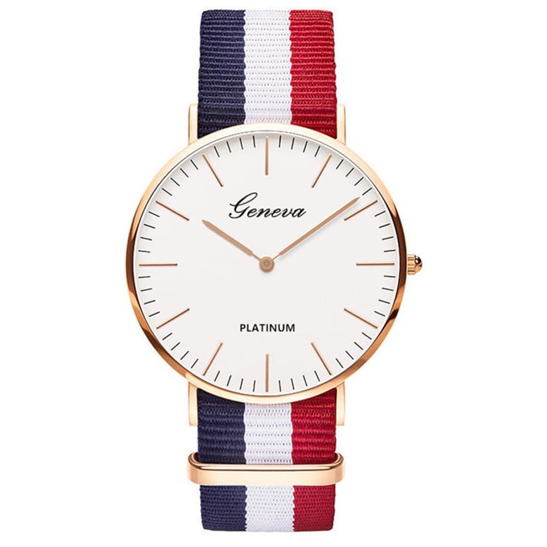 DODORY J102 Jam Tangan Wanita Kanvas Jam Analog Canvas Unisex Watch