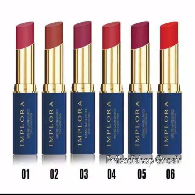 Implora - Lipstik Instense Matte Implora Long Lasting Finish