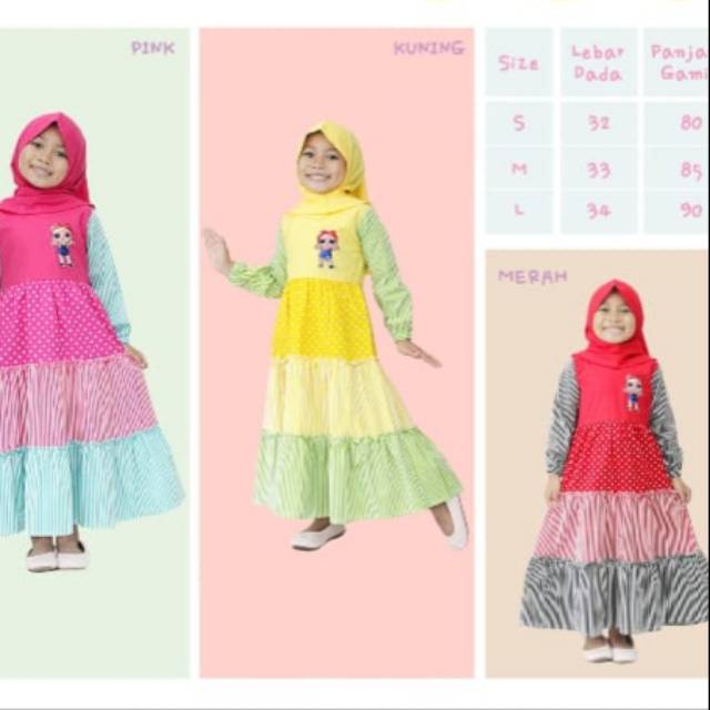 Gamis anak rempel