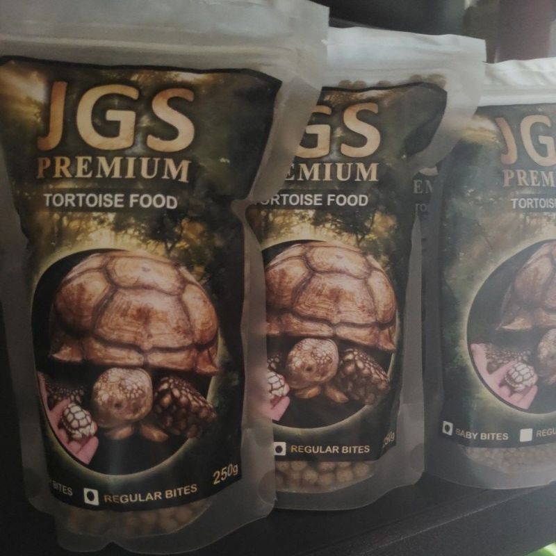 JGS PREMIUM PELET KURA KURA DARAT 250gr/Pelet Kura Kura Makanan Torto