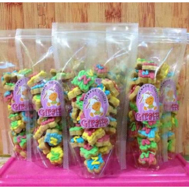

Sugar cookies / kukis gula pouch zipper 100gr