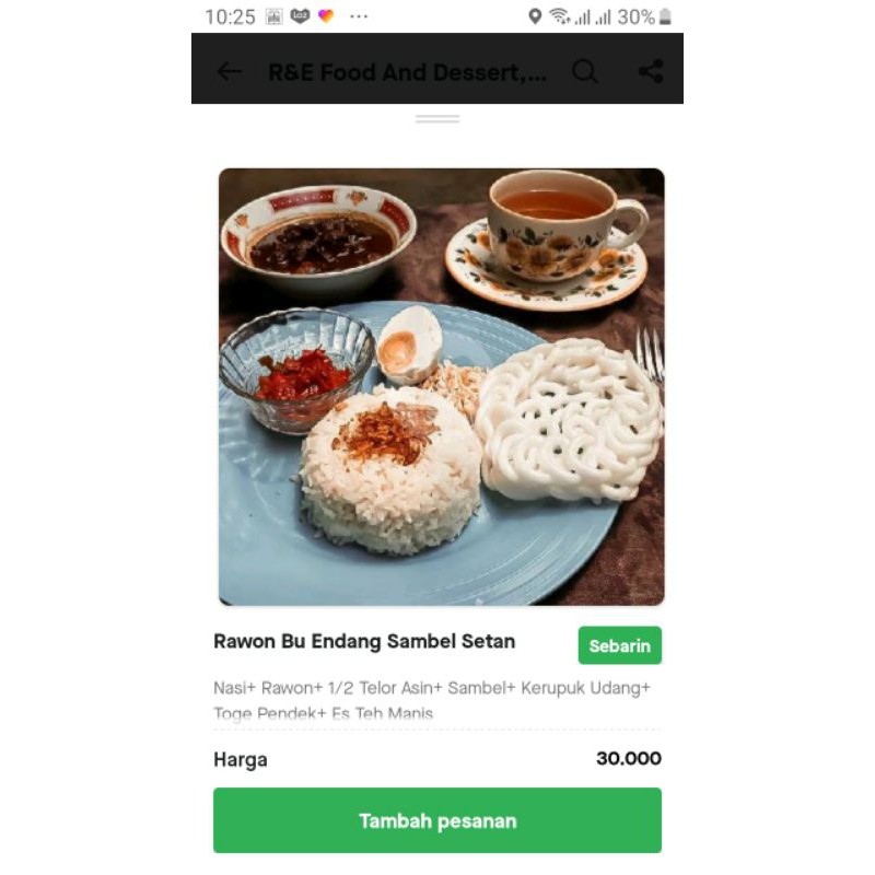

rawon setan bu endang
