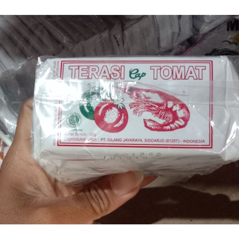 

20 SACHET TERASI UDANG CAP TOMAT