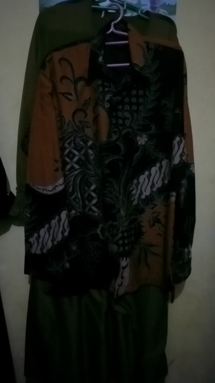 Proboseto Kuning Kemeja Batik Pria Full Furing Bahan Katun Cabut Primisima