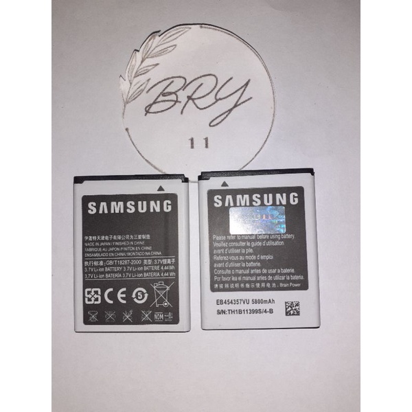 Baterai Samsung young S5350/6130 Original