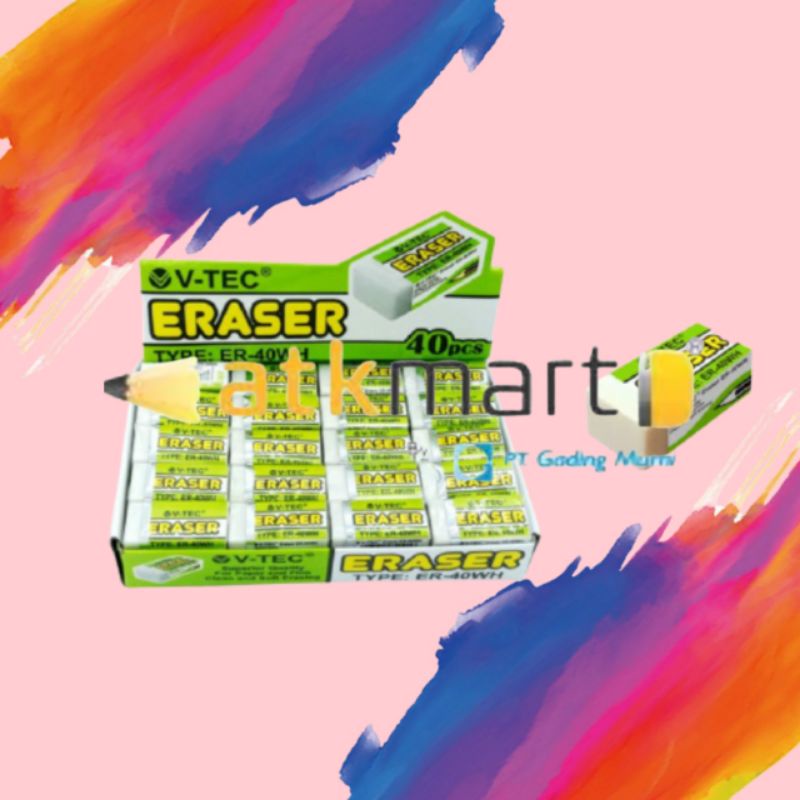 

V-TEC ERASER ER-40 WHITE
