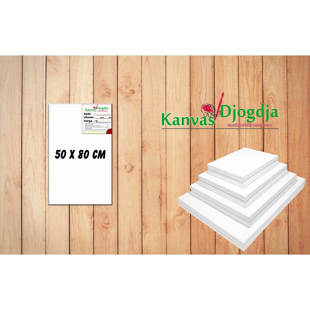 

Kanvas span standar ukuran 50 cm x 80 cm