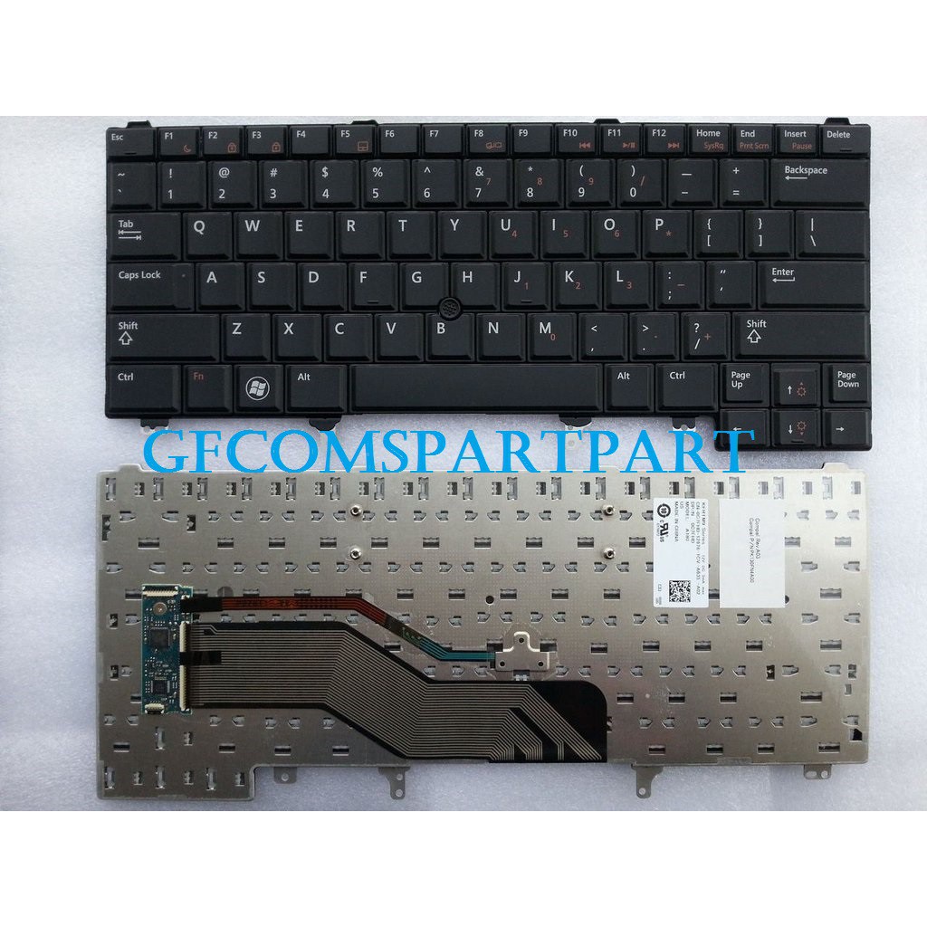 Keyboard Laptop Dell ILatitude E5420 E5430 E6220 E6230 E6320 E6330 E6420 E6430 E6440 XT3 Series