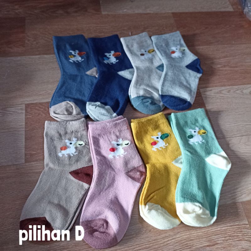 Kaos Kaki Anak Motif Import umur 2-3 tahun