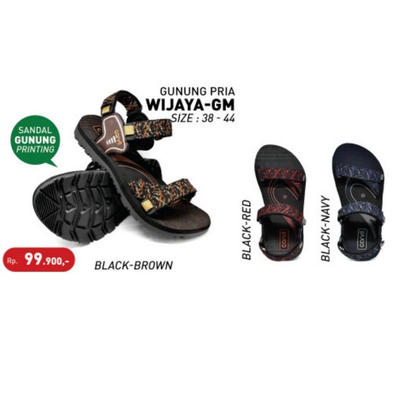 Carvil Wijaya-GM | Sandal Gunung Pria Original