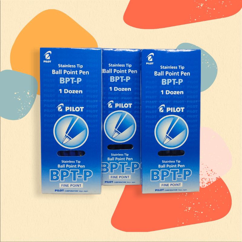 

BOLPOIN/PEN/PENA PILOT 0,5MM HITAM,BIRU,MERAH