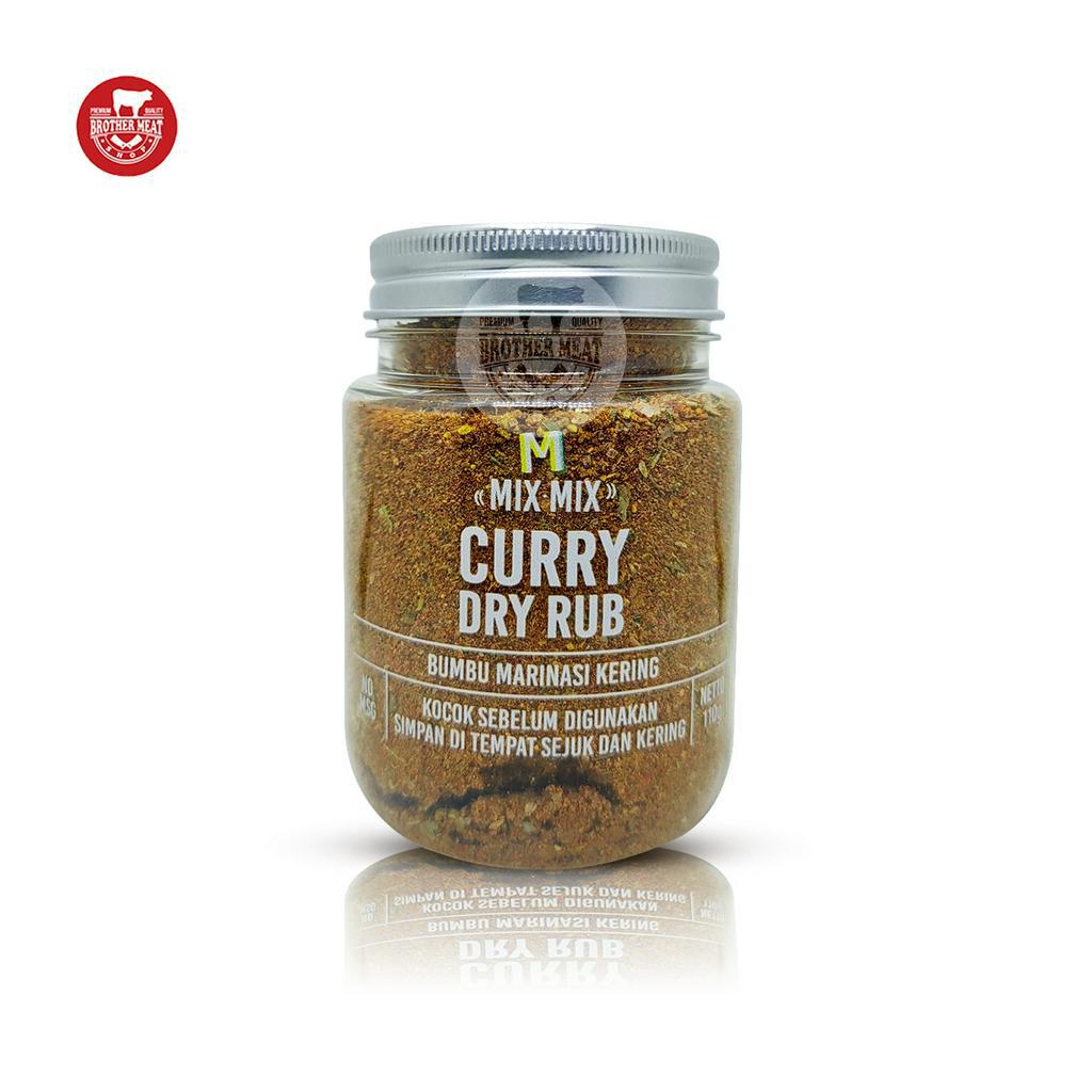 

Mix Mix Curry Dry Rub, Bumbu Marinasi Kering / Tabur Serbaguna 110gr