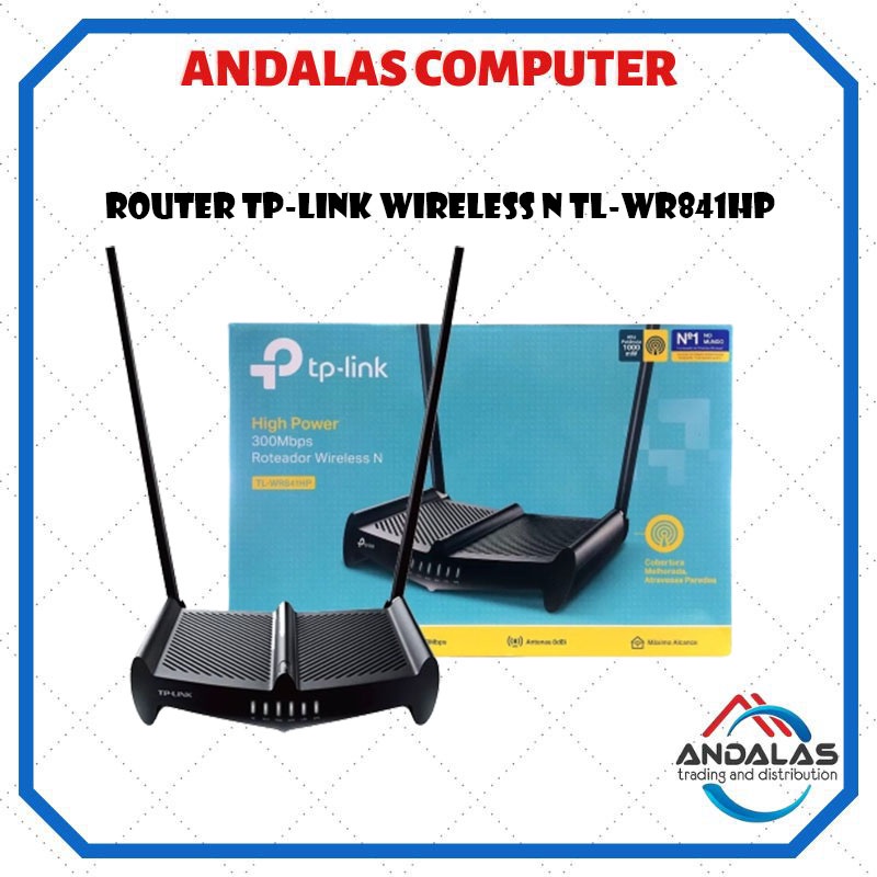 Router TP-LINK Wireless N TL-WR841HP 300Mbps High Power wireless n router