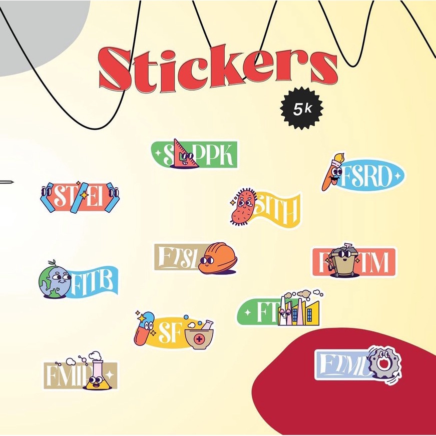 

STICKER FAKULTAS ITB