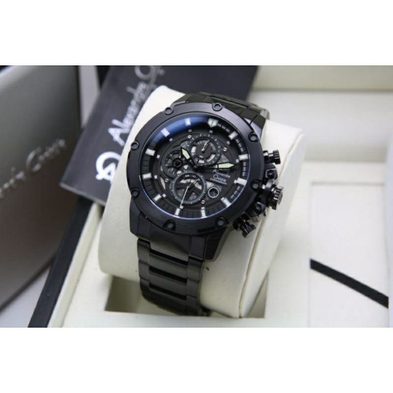 Alexander christie tali rantai variasi warna pria 6564 MC original 100% garansi resmi 1 tahun