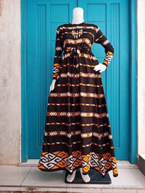 Gamis Batik Manggar, Padi,sekar,cantik,kubis,kipas,daun,kupu,nadine,gendis