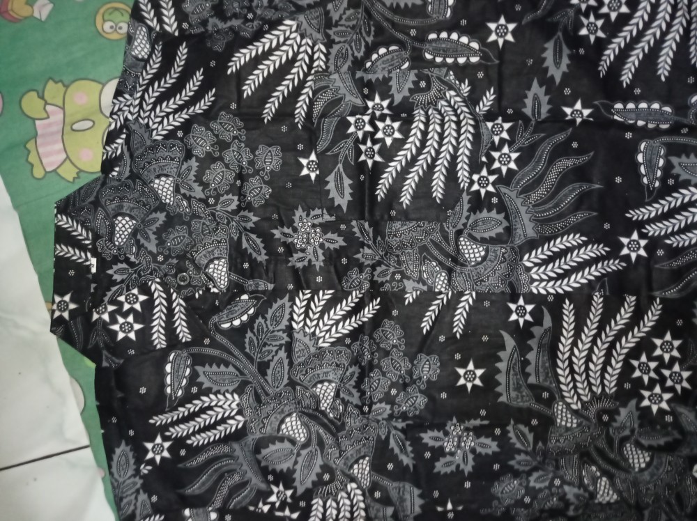 Size M L Xl Xxl Xxxl Bswart Batik Hrb026 Kenongo Hem Panjang Pekalongan M L Xl Batik Pria  Bw 002
