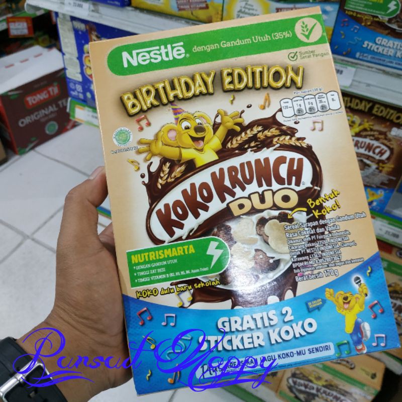 

KOKO KRUNCH DUO COKELAT & VANILA 170Gr/330Gr