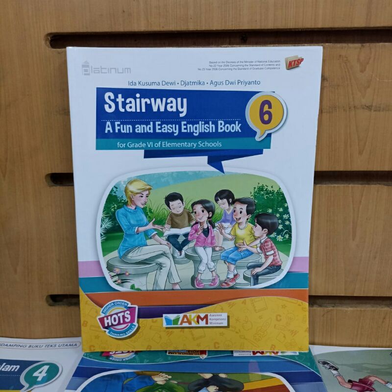 Buku Bahasa Inggris STAIRWAY SD Kelas 6