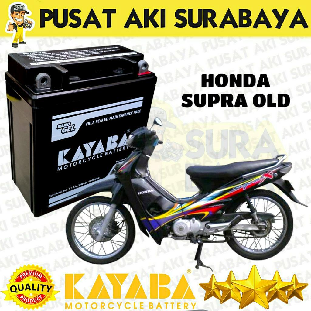 AKI KERING BARU KAYABA GM5Z 12V MOTOR HONDA SUPRA X OLD ASTREA GRAND LEGENDA MEGAPRO PRIMUS MTX5AL YB5LB YT7C GT6A