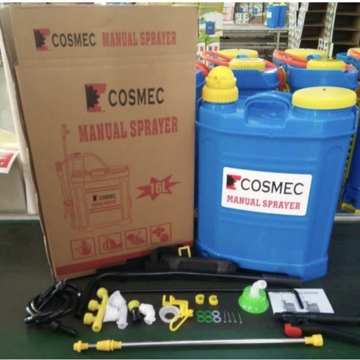 HAND SPRAYER 16 L MANUAL COSMEC ALAT SEMPROT HAMA - HS-ZW-MANUAL-WX16C BODI KECIL HAND SPRAYER