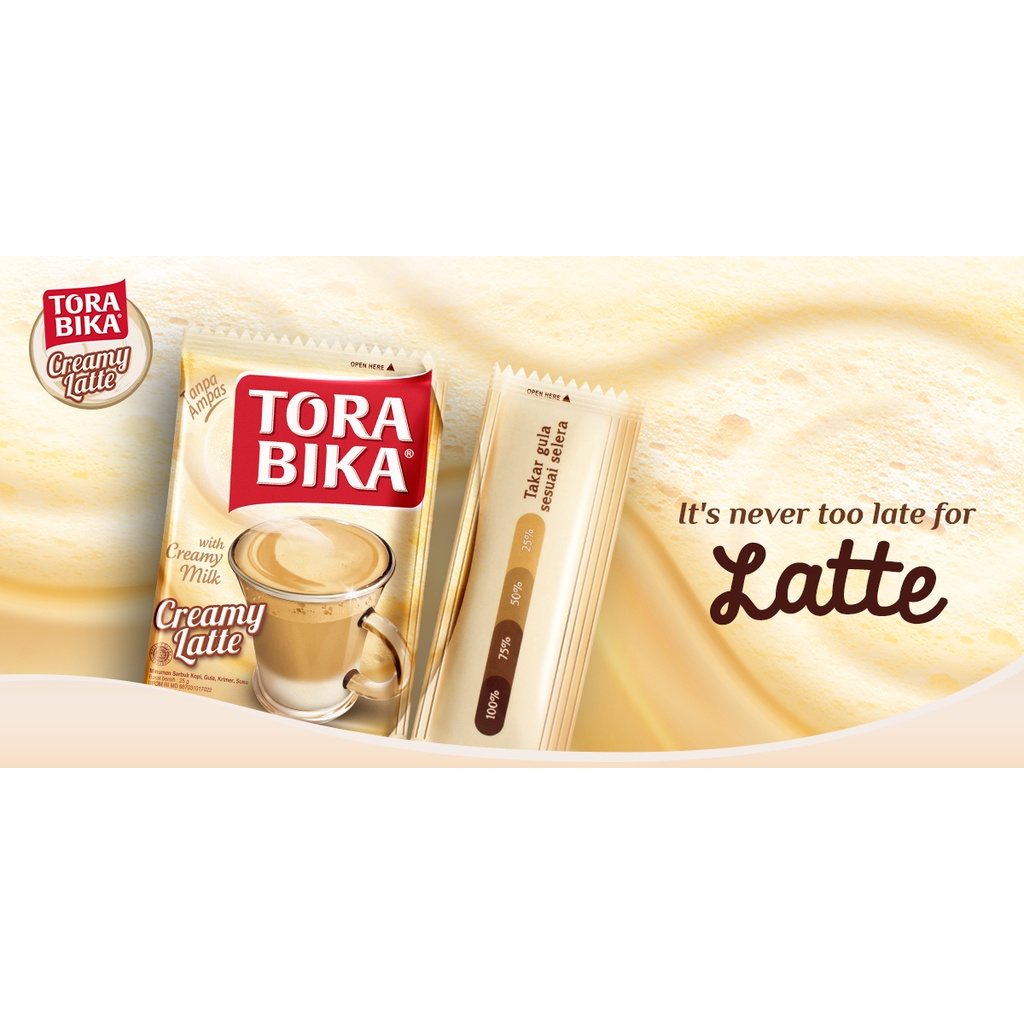 

TORABIKA CREAMY LATTE 25gr