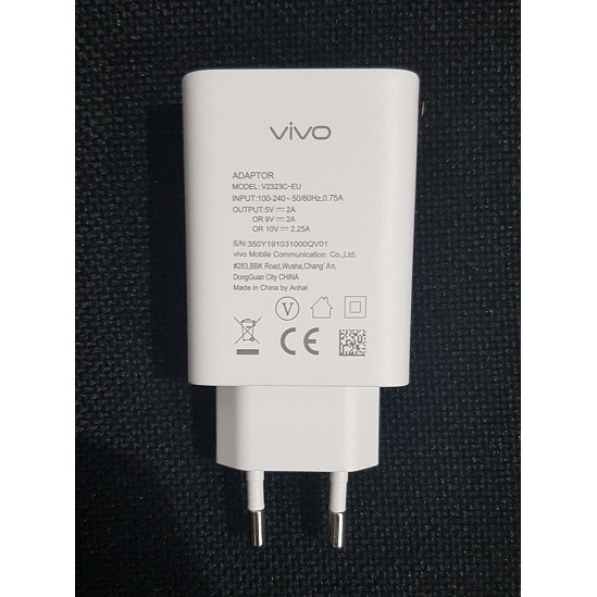 Charger VIVO S1 pro / V11 pro / V15 Fast Charging V2323C-EU USB Original