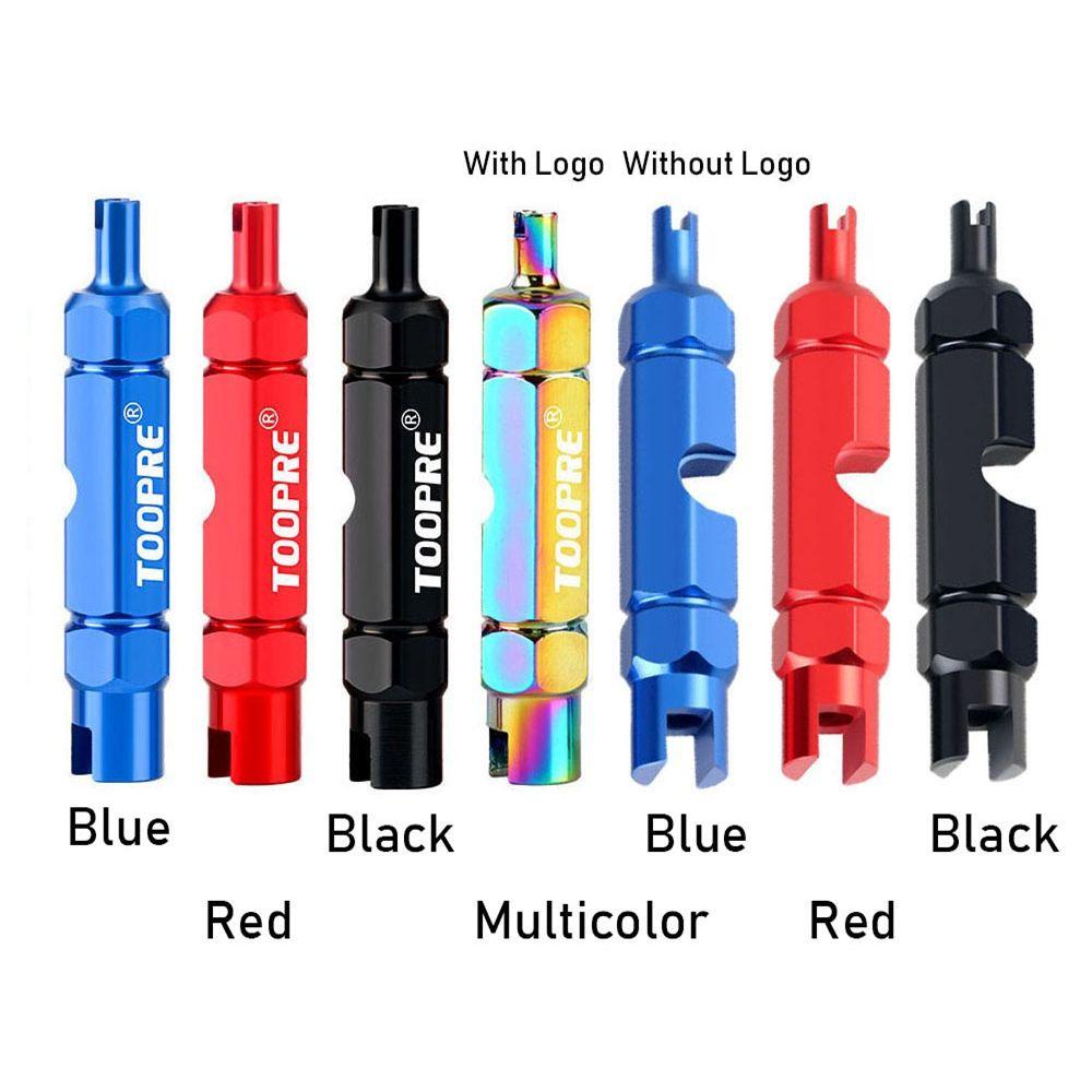 R-FLOWER Alat Klep Sepeda MTB Sepeda Jalan Extension Rod Anti-slip Air-Valve Spanner