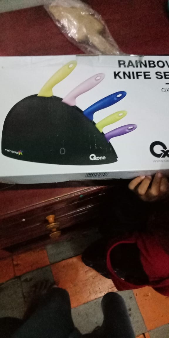 Oxone Ox606 Pisau Set Warna Bahan Stainles