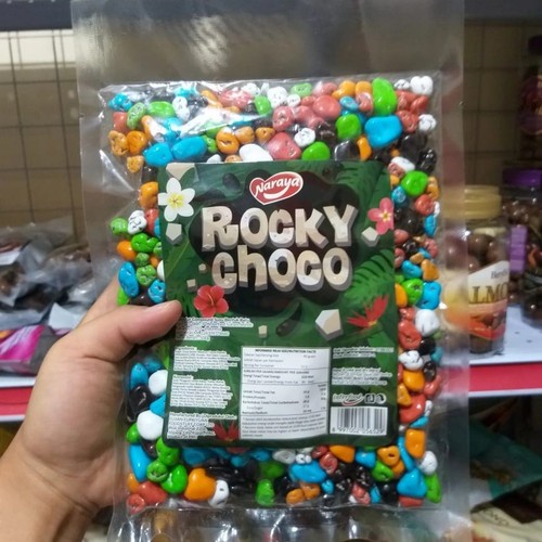 

Coklat Kerikil Rocky Choco Premium 500gr Cokelat Kemasan Ori Turkey