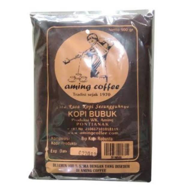 

Kopi bubuk asli warkop aming 1kg