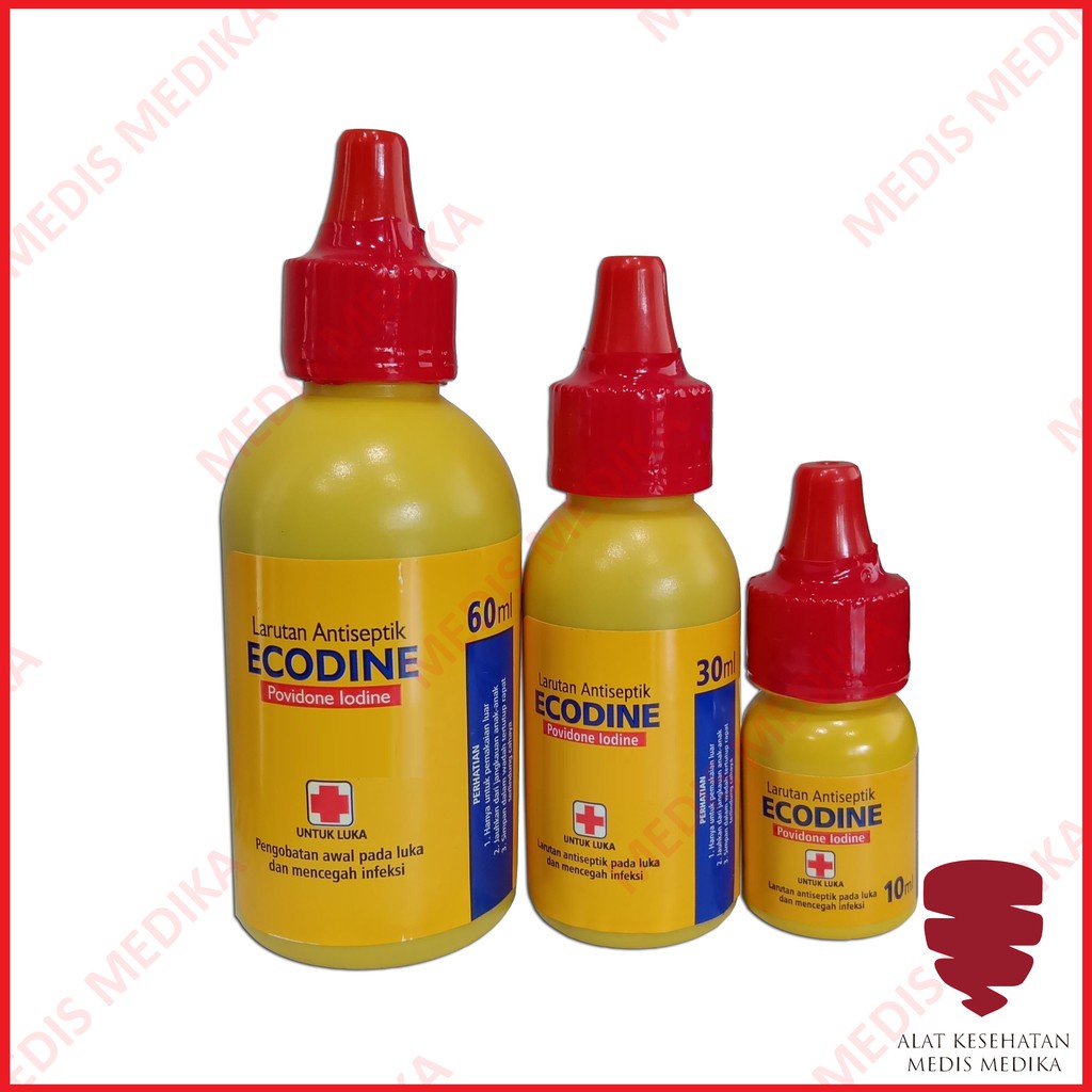 Povidone Iodine 30 ml Obat Luka Merah Sejenis Betadine OneMed