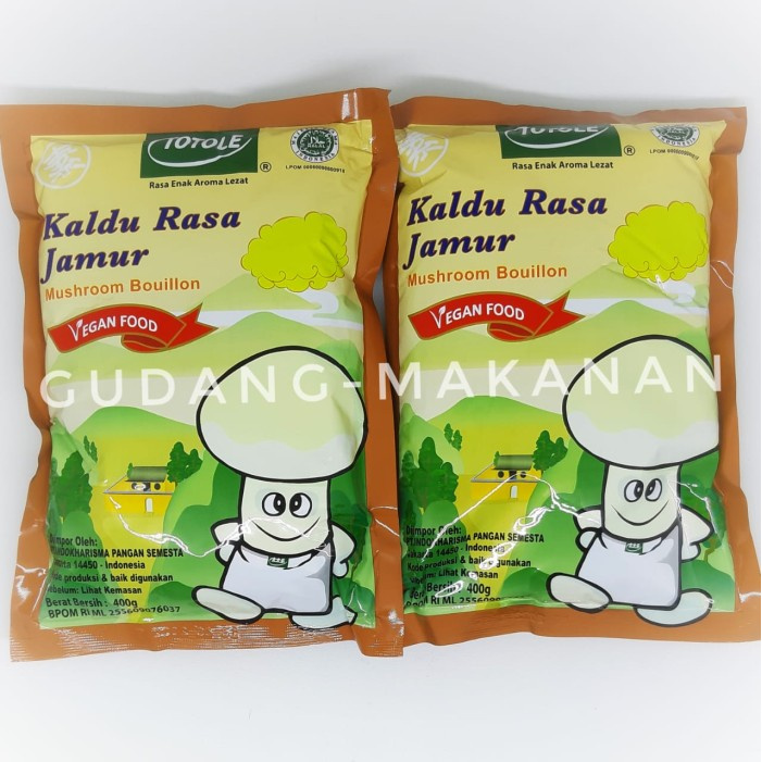 

Ready- Kaldu Jamur Totole 400Gr