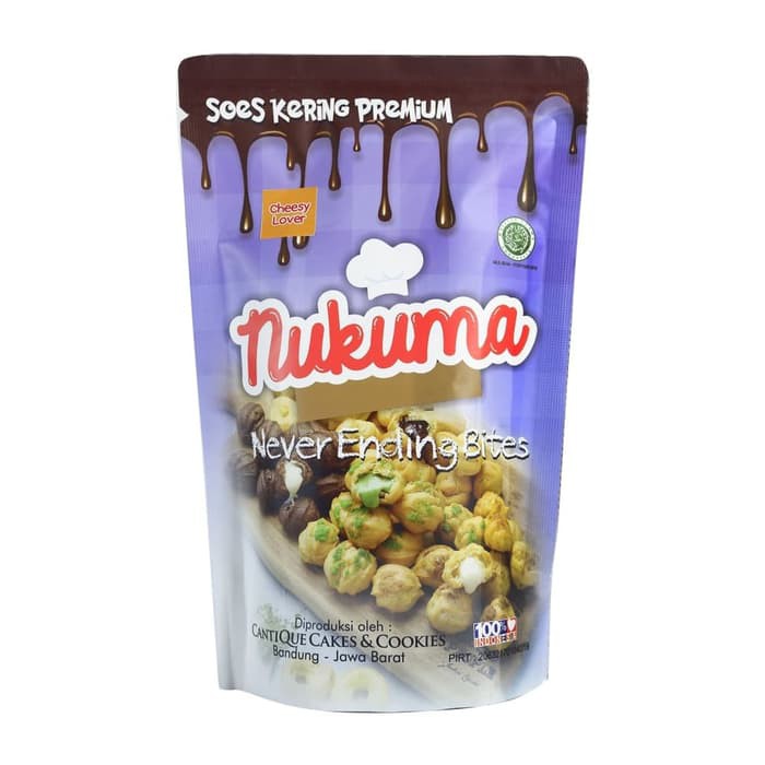 

Nukuma Soes Kering Cheesy Lover - 60gr