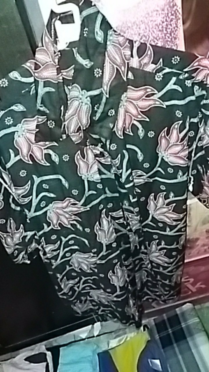 Benang Raja Kemeja Batik Pria Hem Lengan Pendek Ukuran M L Xl