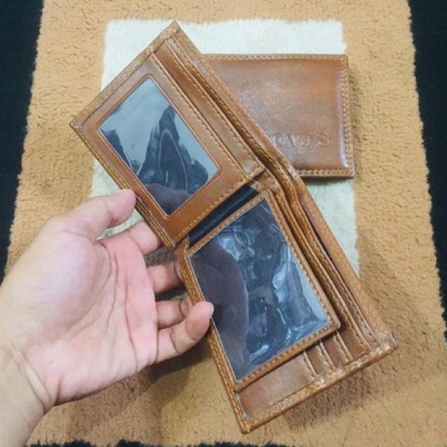 Dompet lipat pria bahan kulit sintetis lokal pipa motif embos full #dompet #dompetlipat #dompetpria