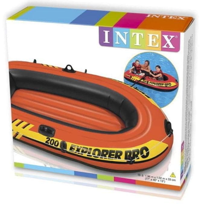 Intex 58356 Perahu Karet Explorer Pro 200 Boat Only Play Series