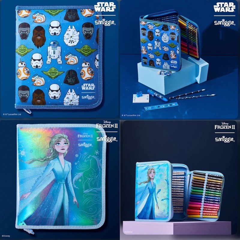 SMIGGLE STARWARS ZIP IT /SMIGGLE FROZEN ORIGINAL/ALAT TULIS SMIGGLE STARWARS FROZEN