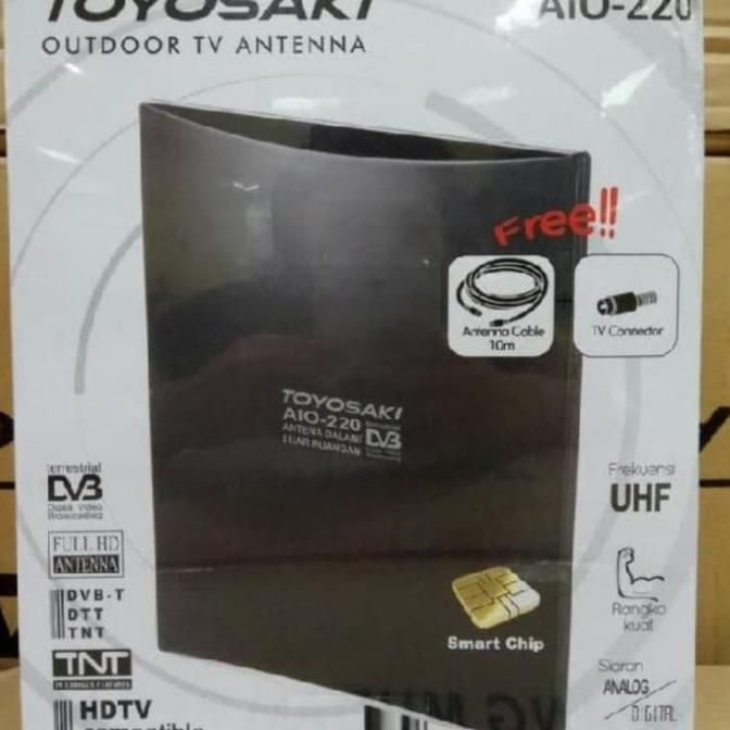 Antena tv digital toyosaki aio-220 aio 220