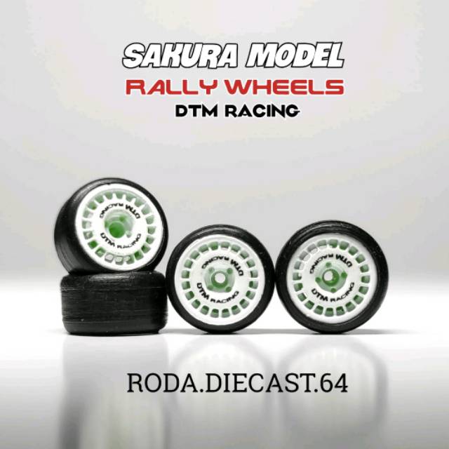 Jual Sakura Model Rally Wheels DTM Racing | Shopee Indonesia