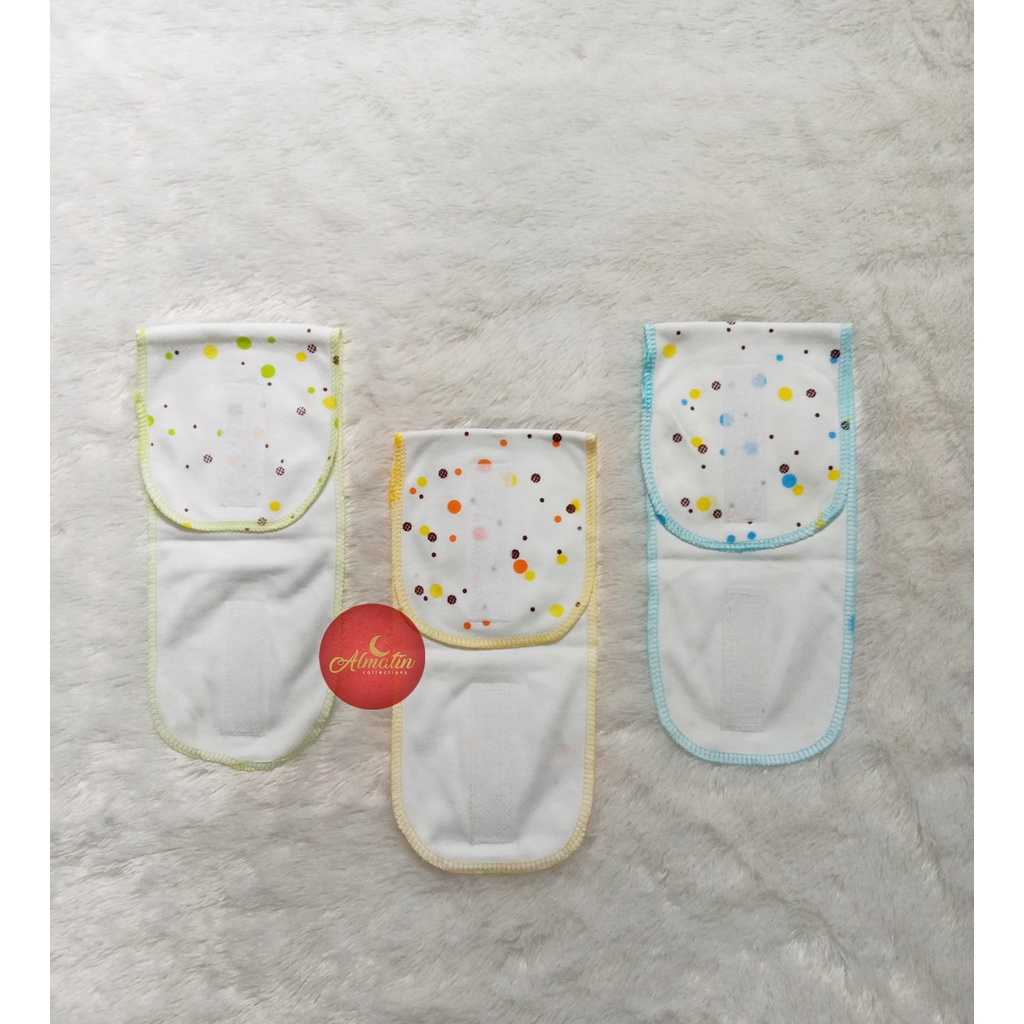 3 Pcs Gurita Bayi Perekat Motif Polkadot D'noorfa