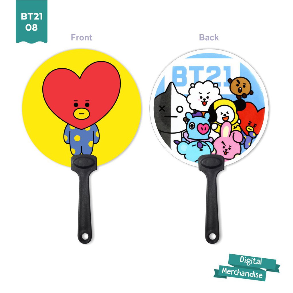 (READY STOCK) KIPAS TANGAN HANDFAN BT21