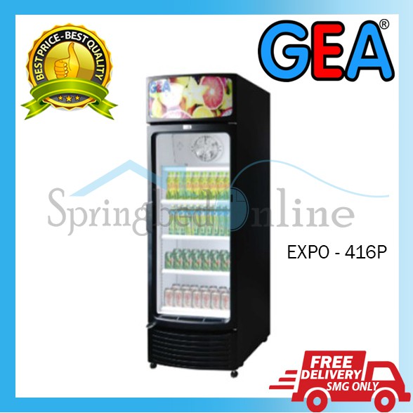 DISPLAY COOLER GEA NO FROST 388 LITER - EXPO-416P