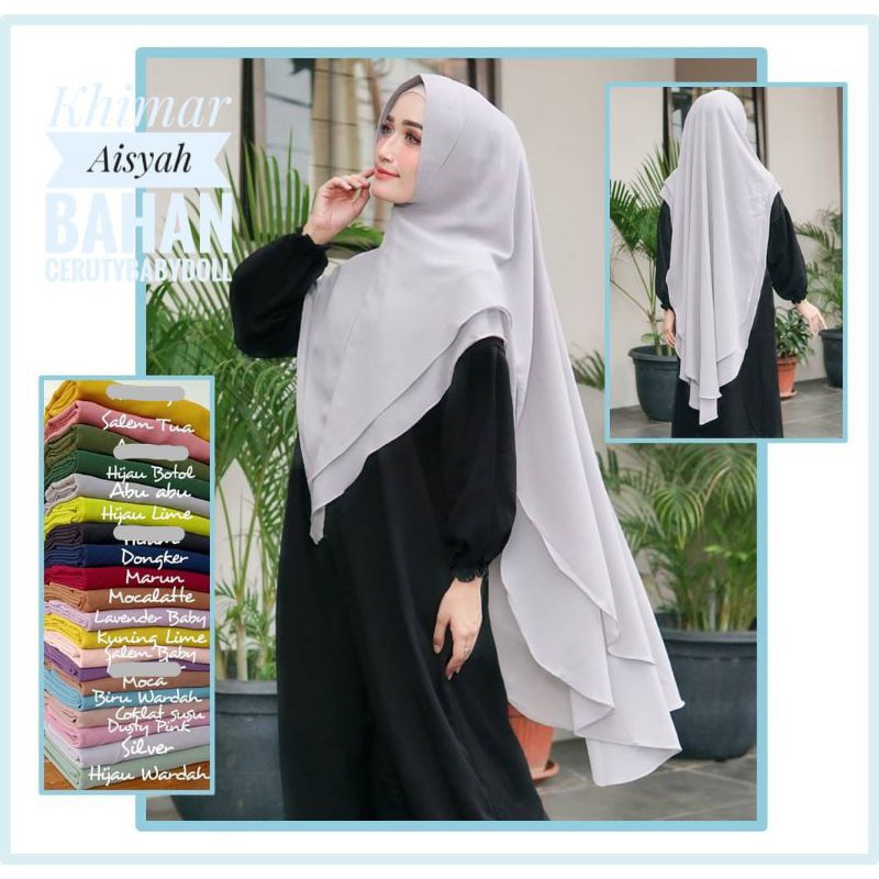 KHIMAR CERUTI AISYAH ORI PINGU