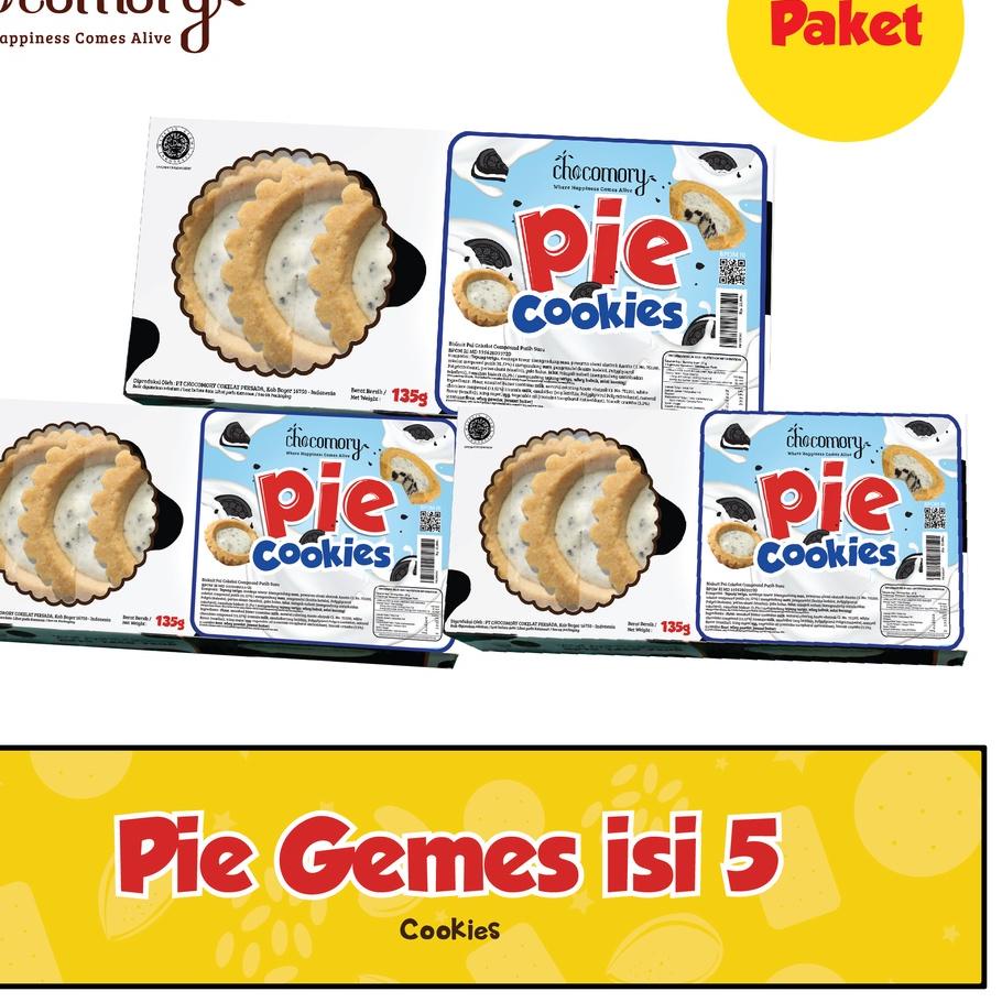 

limited STOCK!Bundling Pie Isi 5 - Coklat, Cookies n Cream, Strawberry Milk|KD1