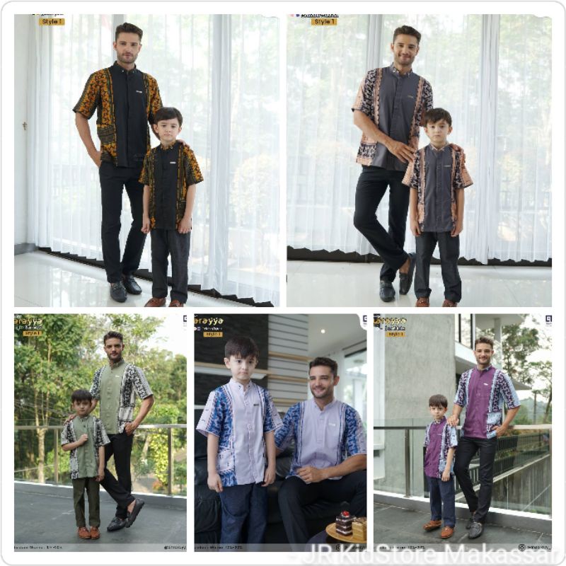 KOKO COUPLE NARAYYA SERIES BY AHZARAYY/FAMILY SET/IED SERIES 2022/KOKO AYAH ANAK/BEST SELLER