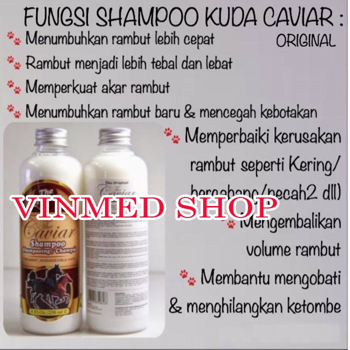 Kirkland Minoxidil Dan Shampo Caviar Original